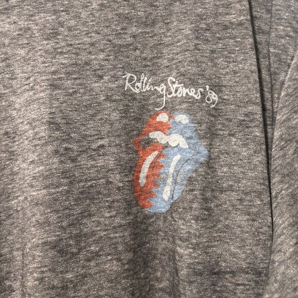 Gray the Rolling Stones Men's T-Shirt - Picture 3 of 5